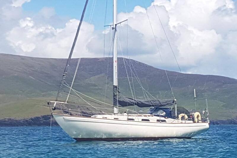 Te koop Rival 34, geweldige zeezeiler, Watersport en Boten, 10 m, Gebruikt, 1.90 meter, Binnenboordmotor