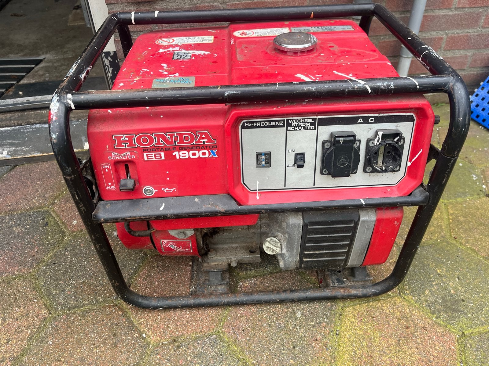 Honda EB 1900X Benzine Generator - Altijd gelopen, Ophalen of Verzenden