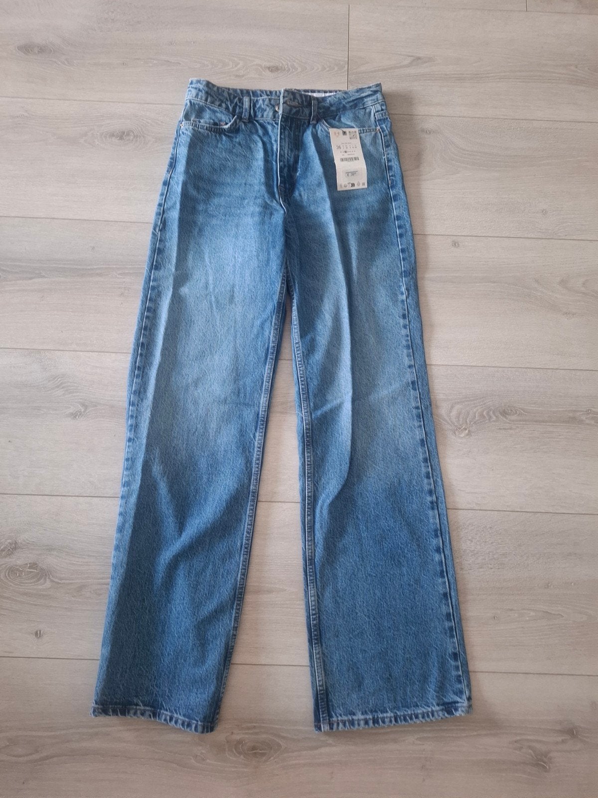 Nieuwe Zara spijkerbroek, maat 36, Blauw, Zara, Nieuw, Ophalen of Verzenden