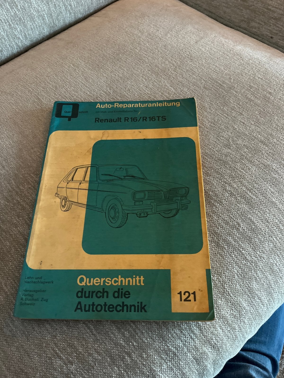 Renault R16 / R16 TS Reparatiehandleiding (1965-1980), Ophalen of Verzenden, Gelezen, Renault