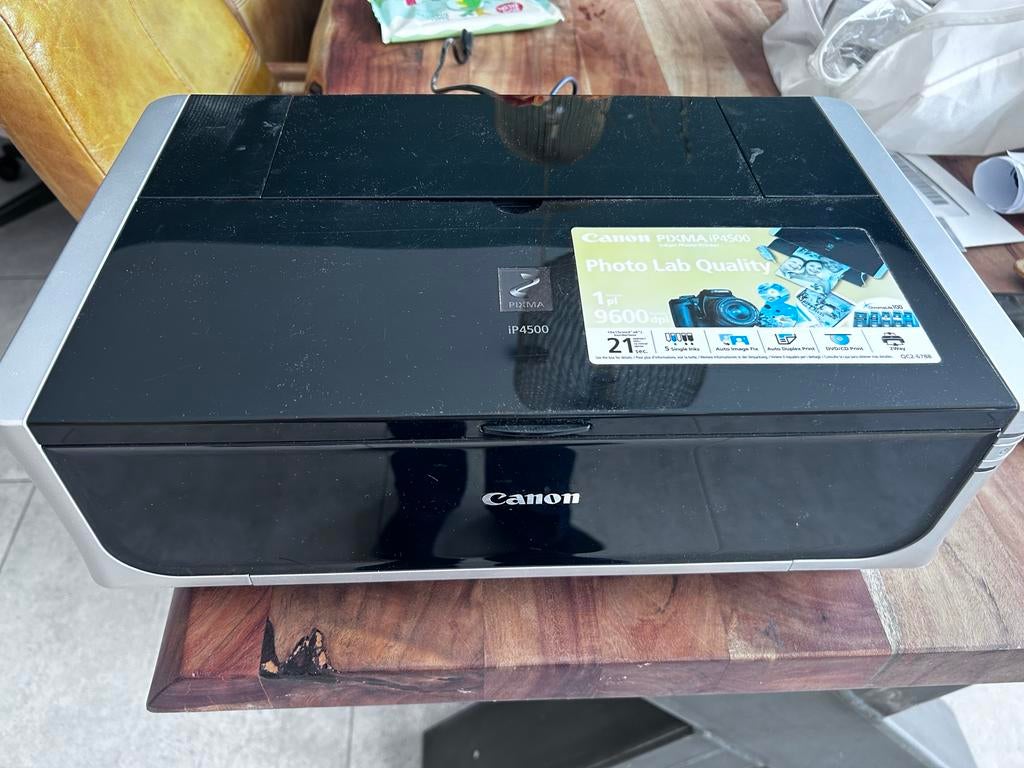 Canon Pixma iP4500 printer, Ophalen, Gebruikt, Fotoprinter, PictBridge