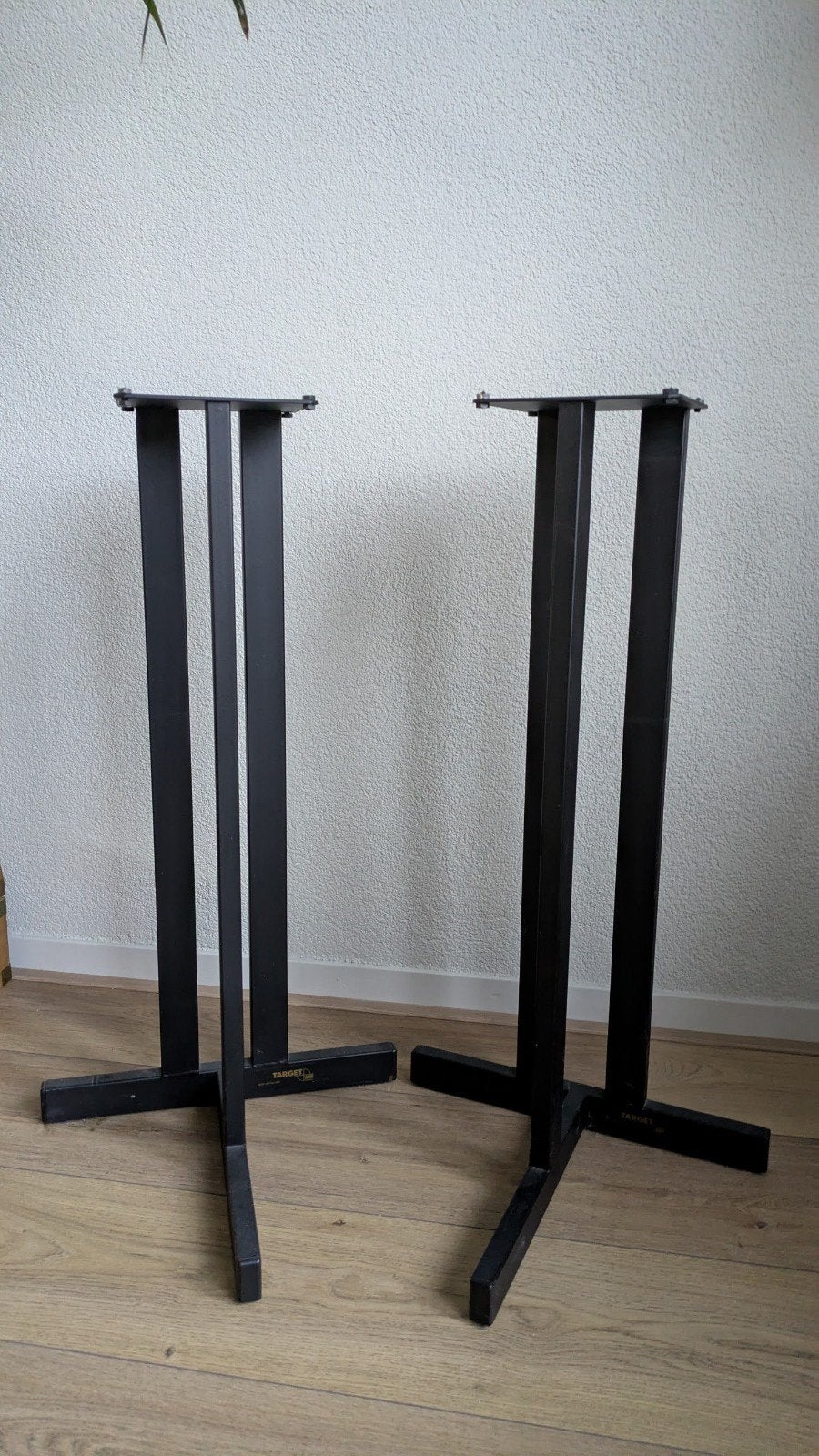 Target Audio Speaker Stands - 70cm hoog, 16x16cm plateau, Ophalen, Gebruikt, Overige typen, Overige merken