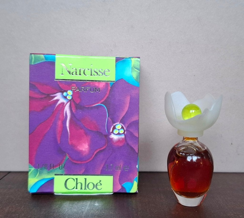 Chloe Narcisse vintage parfum miniatuur 3,7ML, Ophalen of Verzenden, Nieuw, Miniatuur, Gevuld