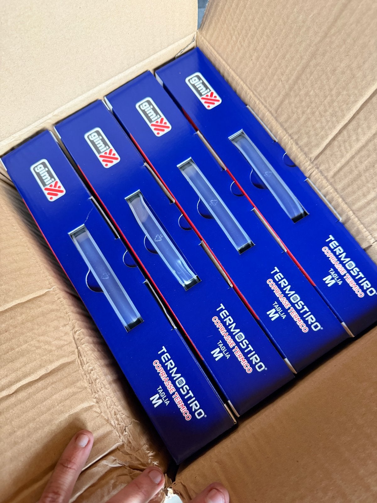 4x Gimi Termostiro Strijkplankovertrek M - Verwarmd, Strijkijzer met snoer, Nl, Gimi, Nieuw