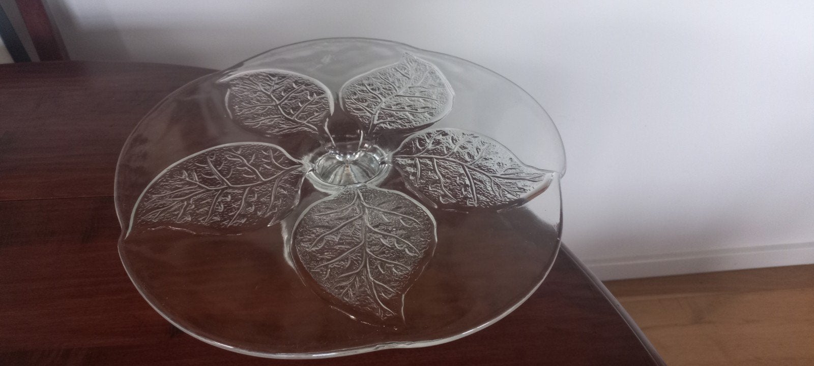 Taartschaal Glas, Ophalen of Verzenden