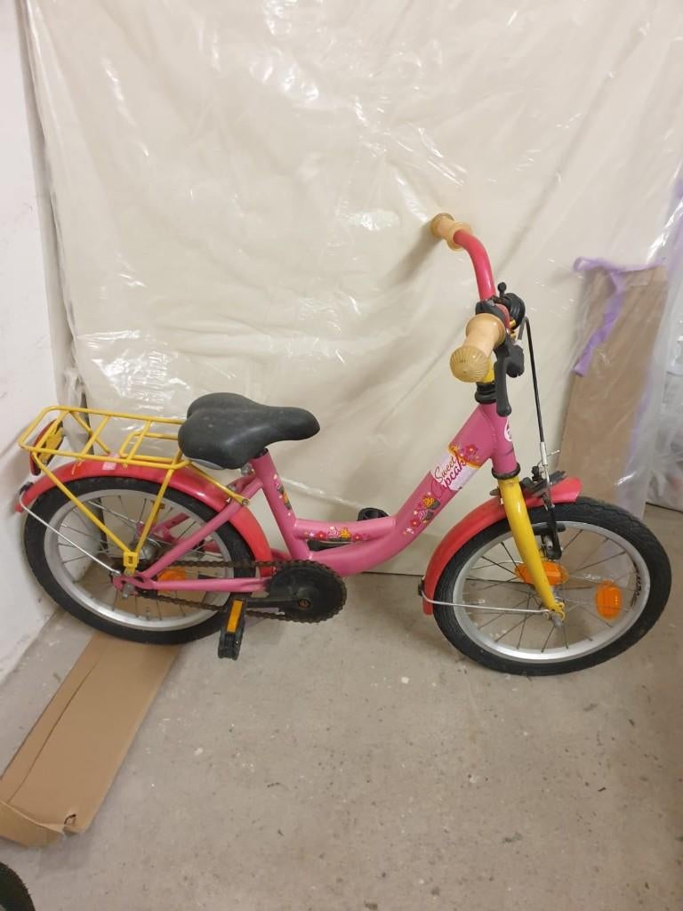 Kinder fiets 16 inch, Fietsen en Brommers, Fietsen | Kinderfietsjes, Ophalen, Gebruikt, 16 tot 20 inch