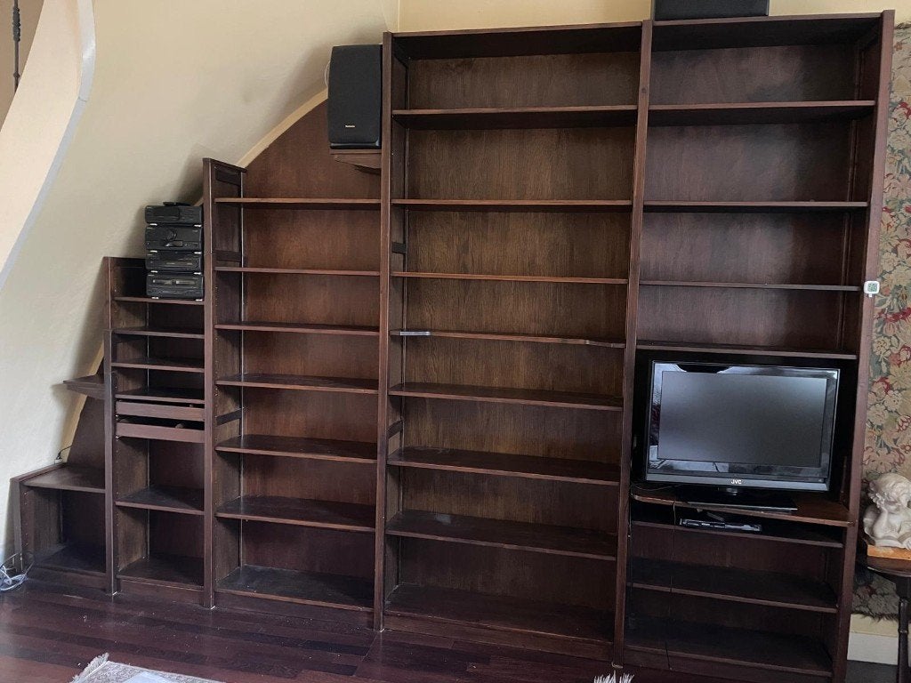 Boekenkast, Huis en Inrichting, Ophalen, Gebruikt, 50 tot 100 cm, Grenenhout