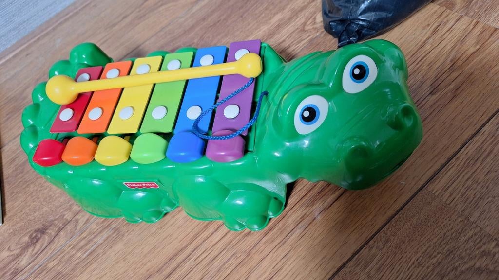 Fisher-Price Krokodil Xylofoon - Muzikaal Speelgoed, Kinderen en Baby's, Ophalen of Verzenden, Gebruikt, Overige typen