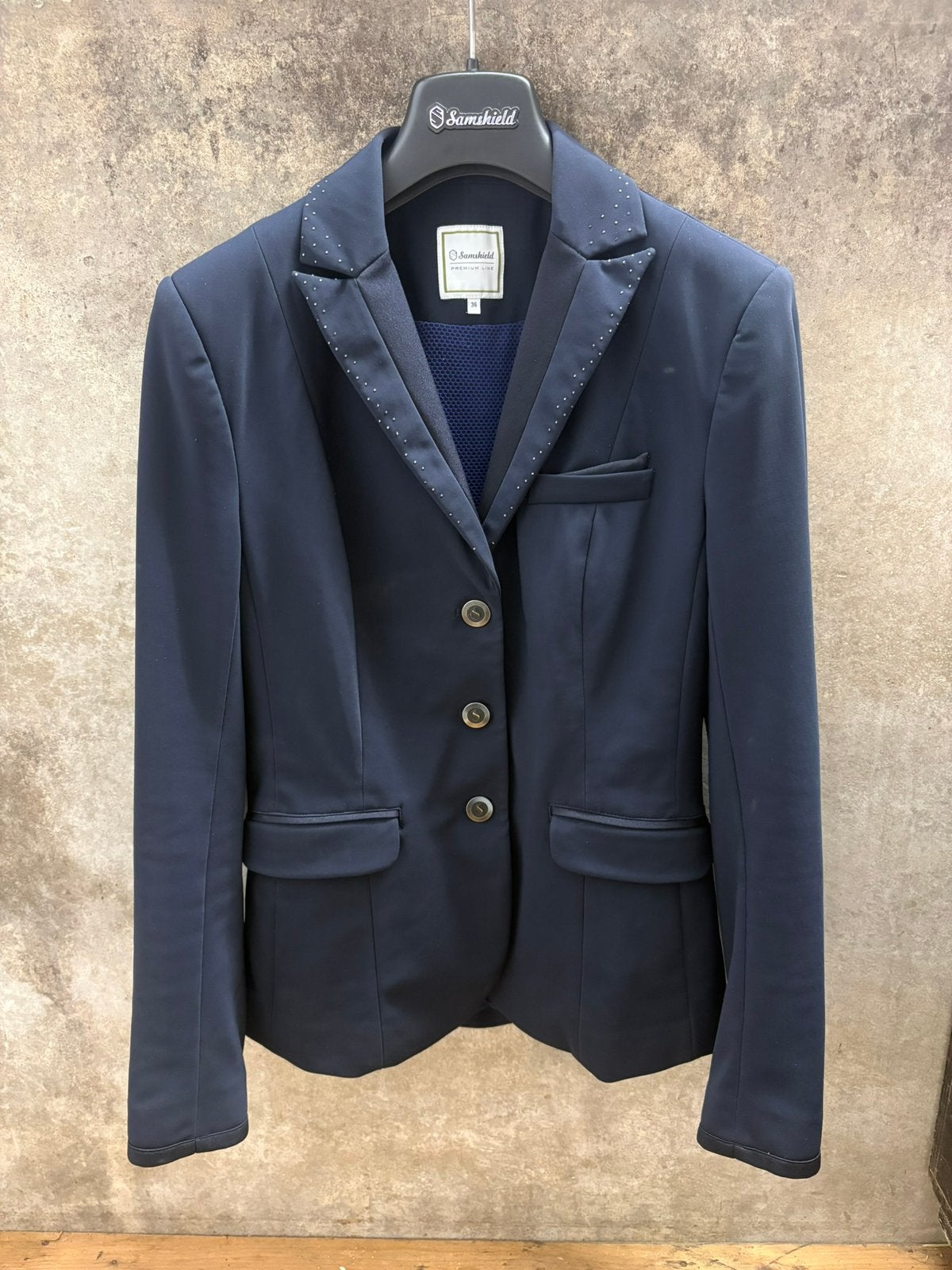 Super mooi jasje maat 36, Dieren en Toebehoren, Ophalen of Verzenden, Gebruikt, Bovenkleding, Samshield