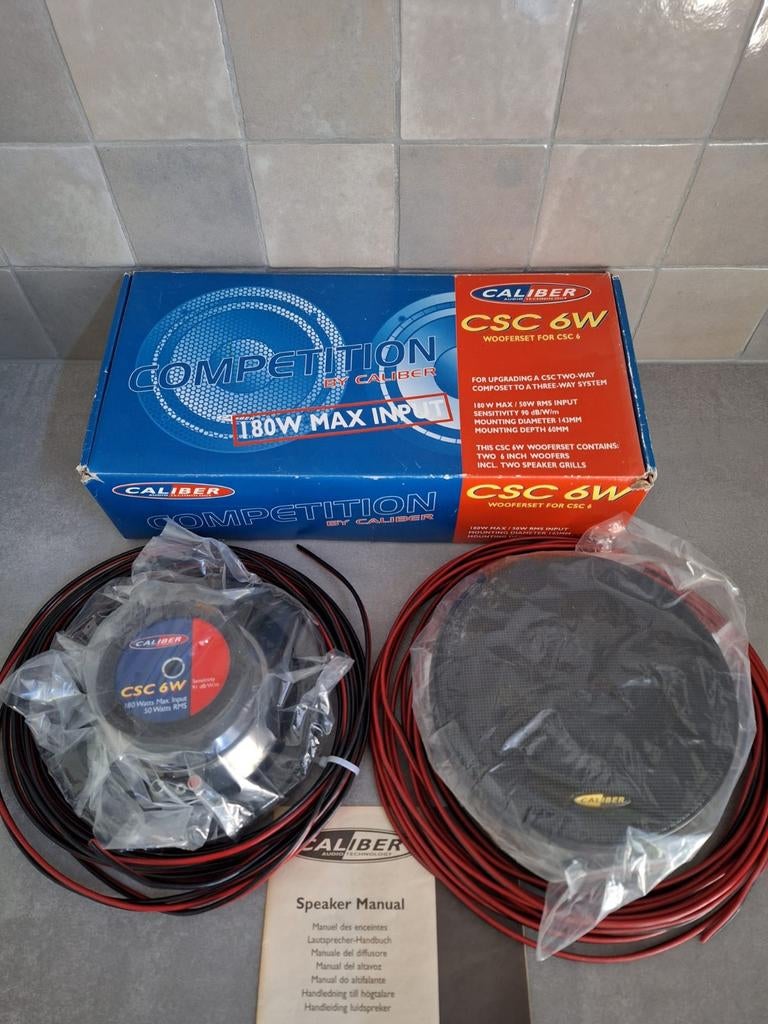Auto speakers CALIBER, Auto diversen, Ophalen of Verzenden, Nieuw