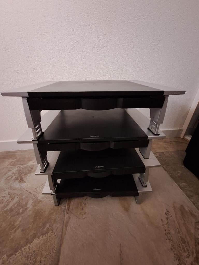 Fellowes beeldschermverhoger, 4 stuks, Ophalen