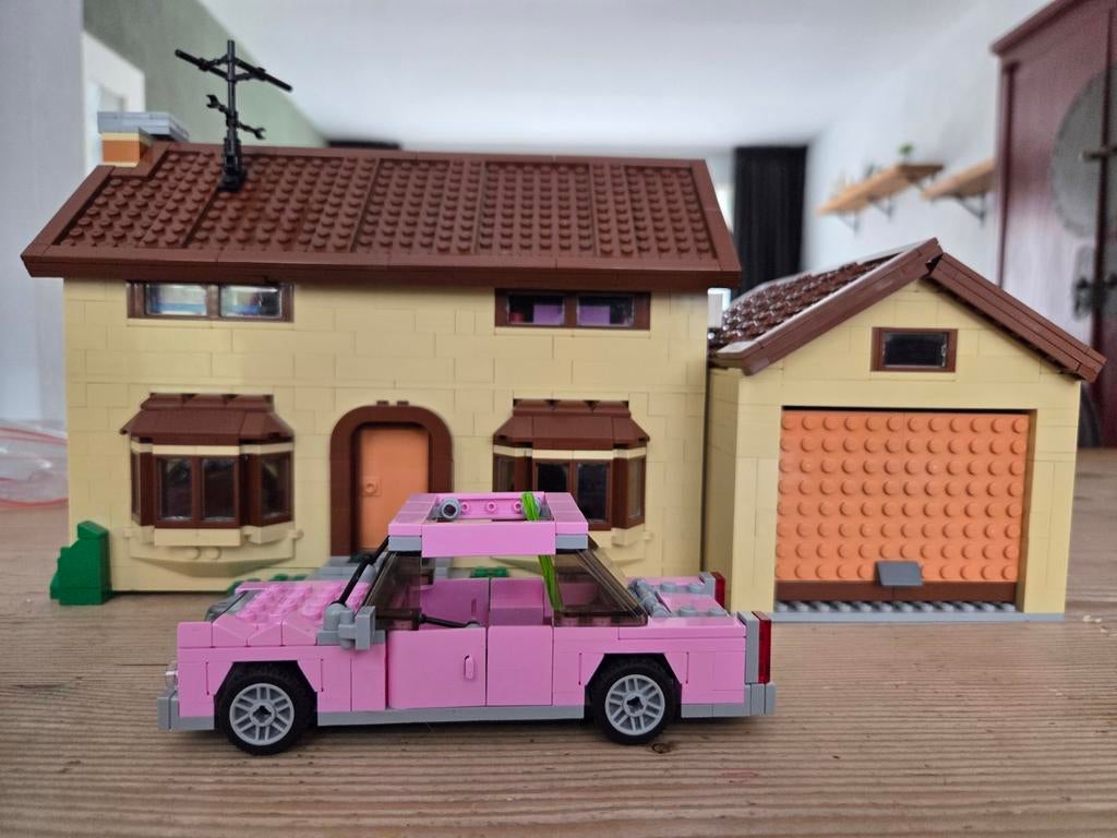 Lego the Simpsons Huis 71006-1, Ophalen, Zo goed als nieuw, Gelijkstroom of Wisselstroom, Overige merken