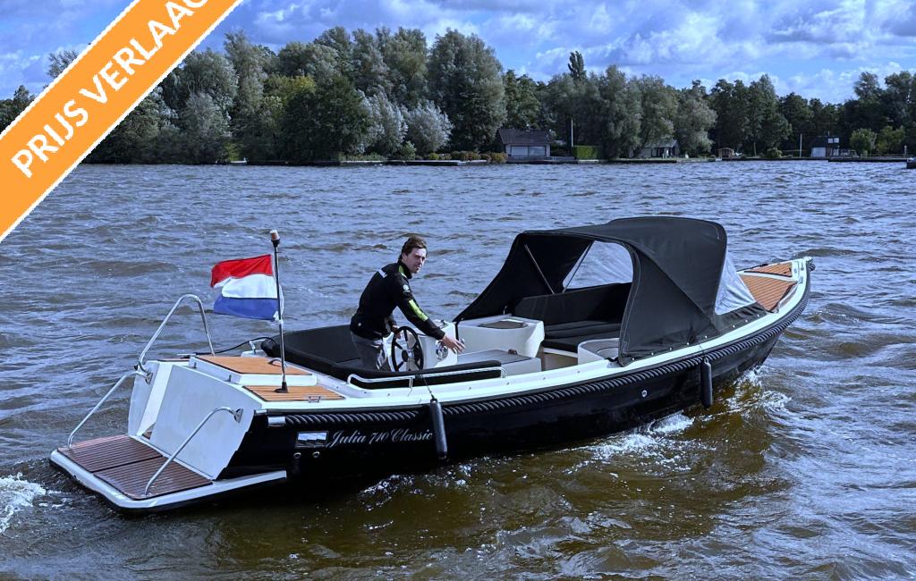 Gentle Julia 710 Classic Tender (bj 2015), Watersport en Boten, Gebruikt, Polyester, Benzine