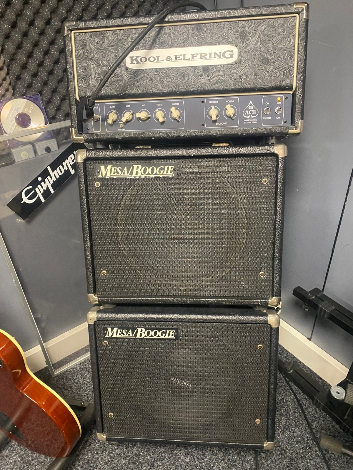 Kool & elfring ace 18 perfecte staat, Ophalen, Zo goed als nieuw, Elektrische gitaar