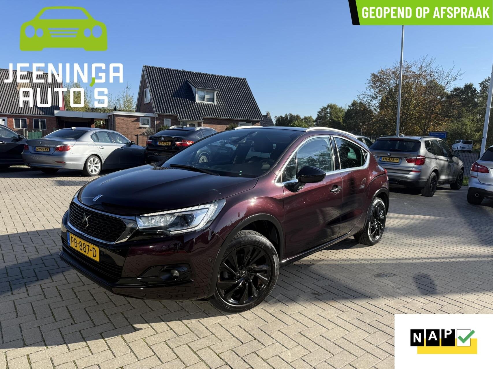 Ds 4 1.2 PureTech Business |Camera|Trekhaak|Clima|NAP, Auto's, Gebruikt, Alcantara, Bedrijf, Handgeschakeld