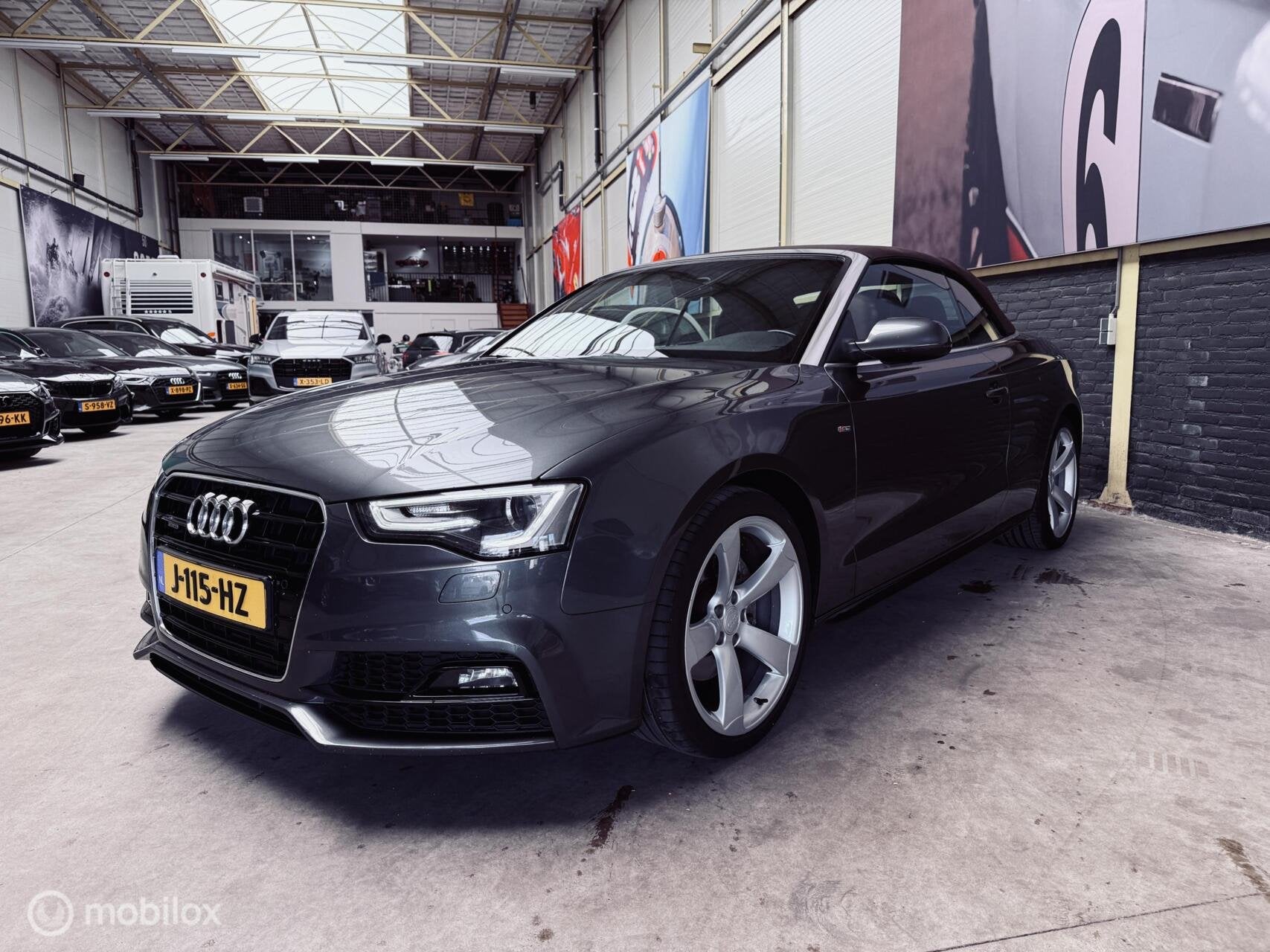 Audi A5 Cabriolet 2.0 TFSI quattro Sport Edition Plus|B&O| 1, Auto's, Gebruikt, 4 cilinders, 4 stoelen, Leder en Stof