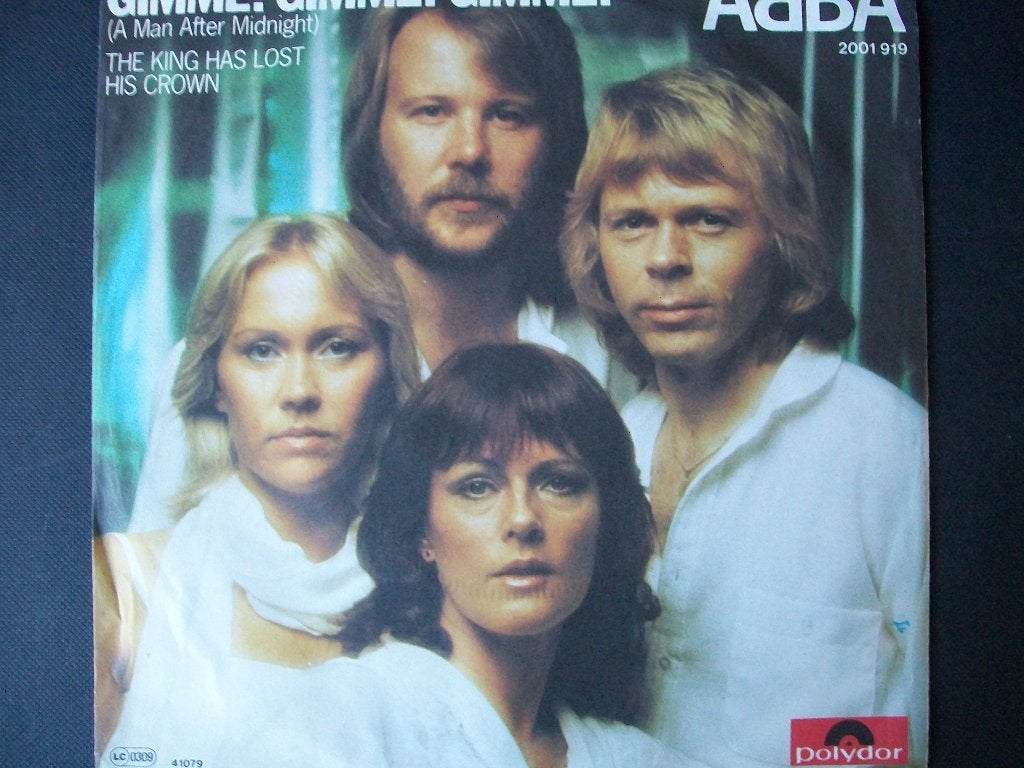 ABBA met Gimmie Gimmie Gimmie (1979) in nieuwstaat, Verzenden, 7 inch, Single, 1970 - 1979