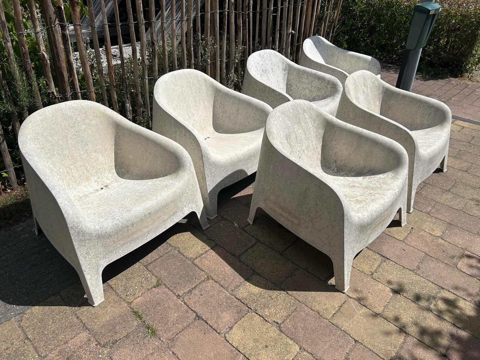 Gratis IKEA Skarpö tuinstoelen - 4 stuks, Tuin en Terras, Tuinstoelen, Ophalen, Gebruikt, Kunststof