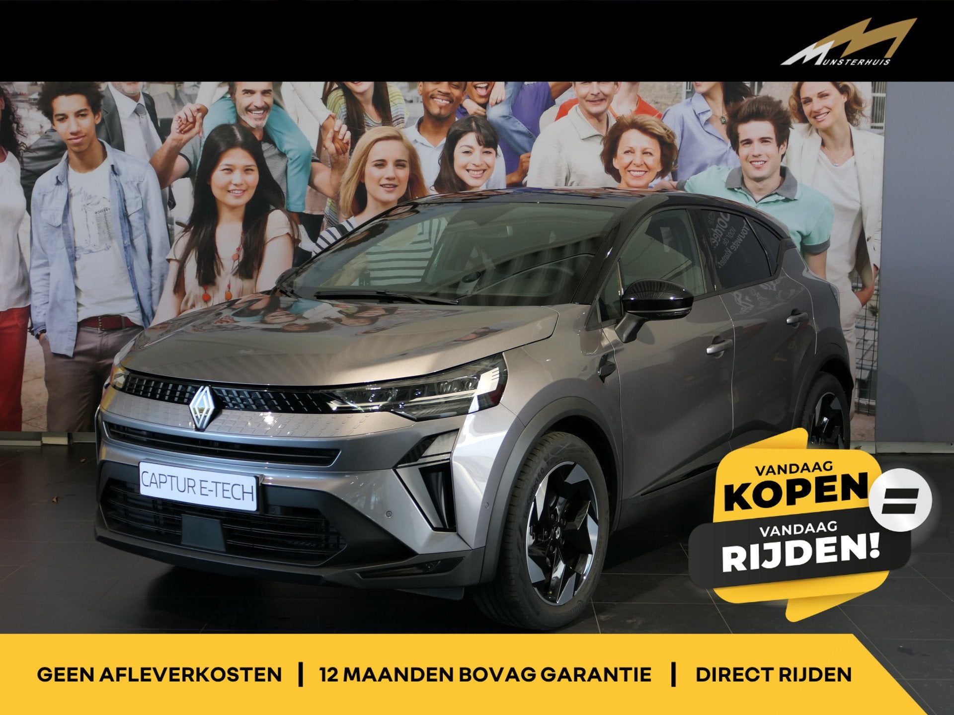 Renault Captur 1.6 E-Tech full hybrid 145 techno - Volledig