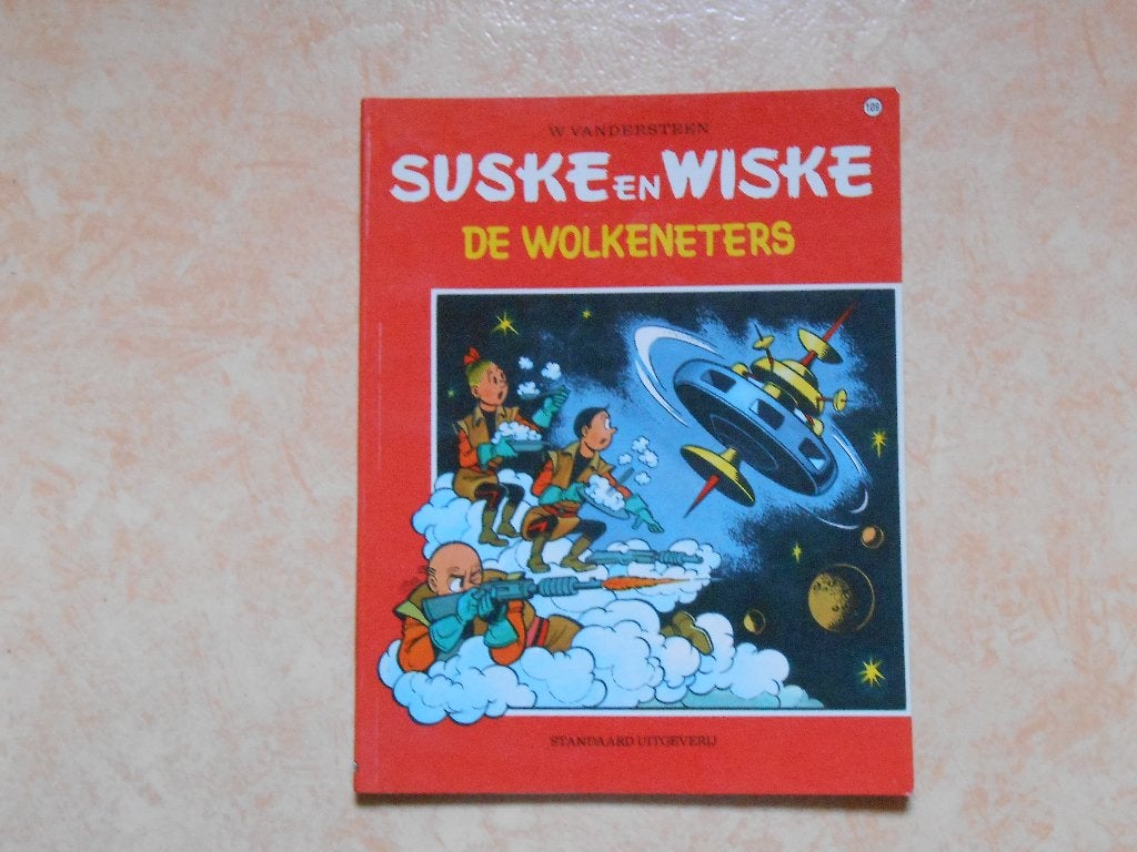 Suske en wiske 109 De wolkeneters 1970 1 ste druk., Willy Vandersteen, Eén stripboek, Nieuw, Ophalen of Verzenden