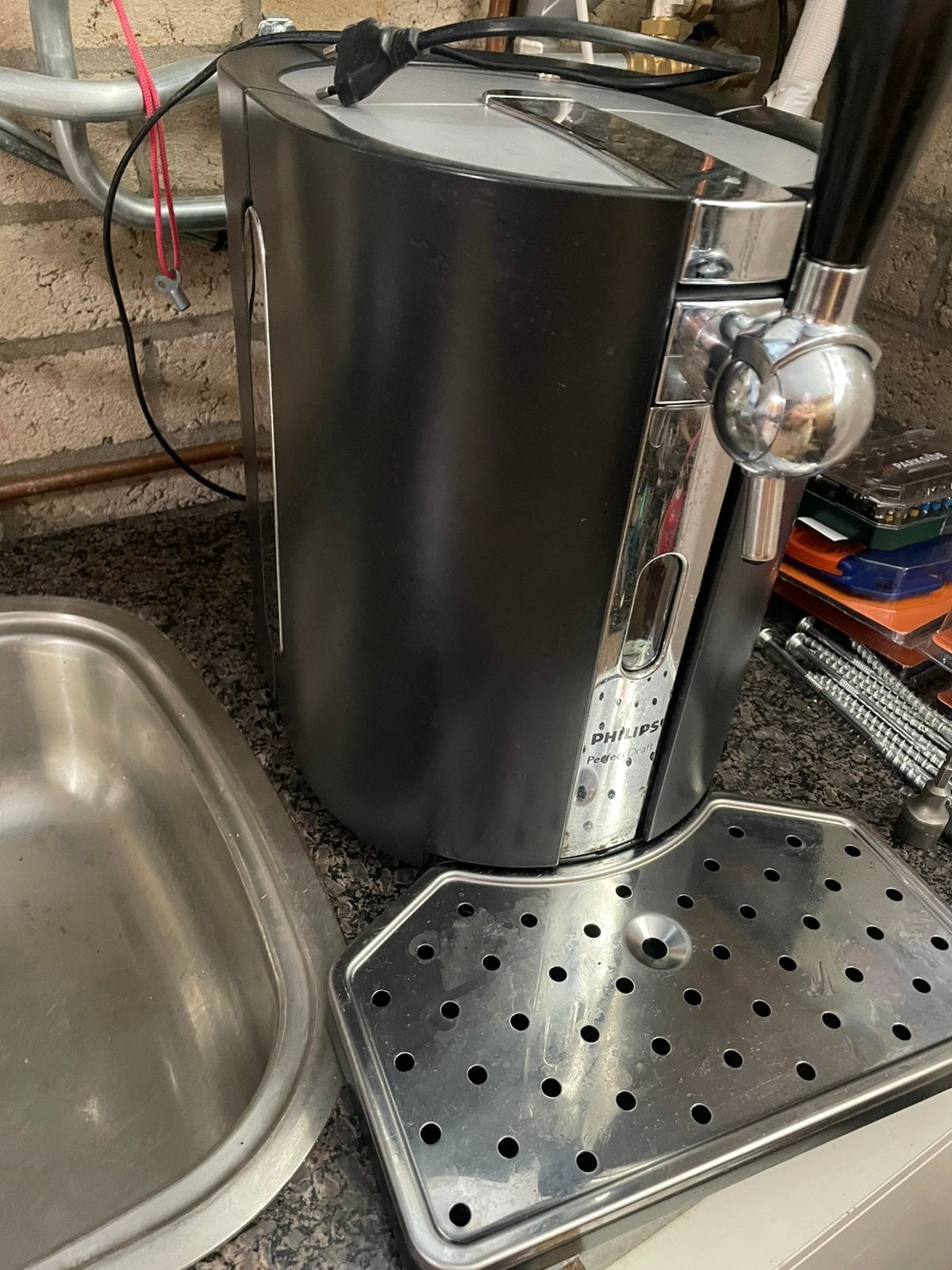 Philips perfectdraft thuis tap met nieuw vat, Witgoed en Apparatuur, Thuistaps, Ophalen of Verzenden, Gebruikt, Philips