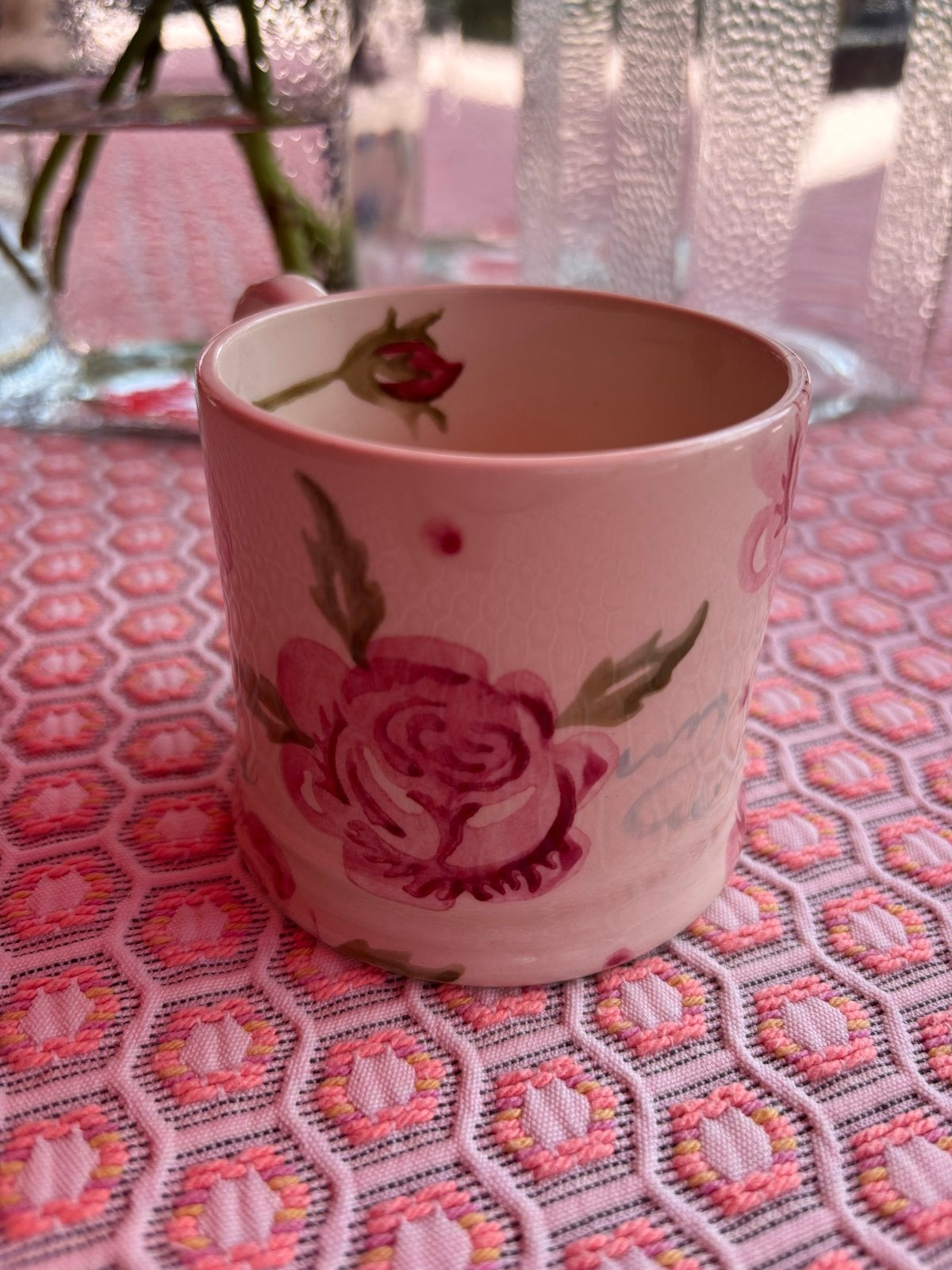 Emma Bridgewater Babymug Scattered Rose - Puntgaaf, Huis en Inrichting, Keuken | Servies, Keramiek, Zo goed als nieuw, Emma Bridgewater