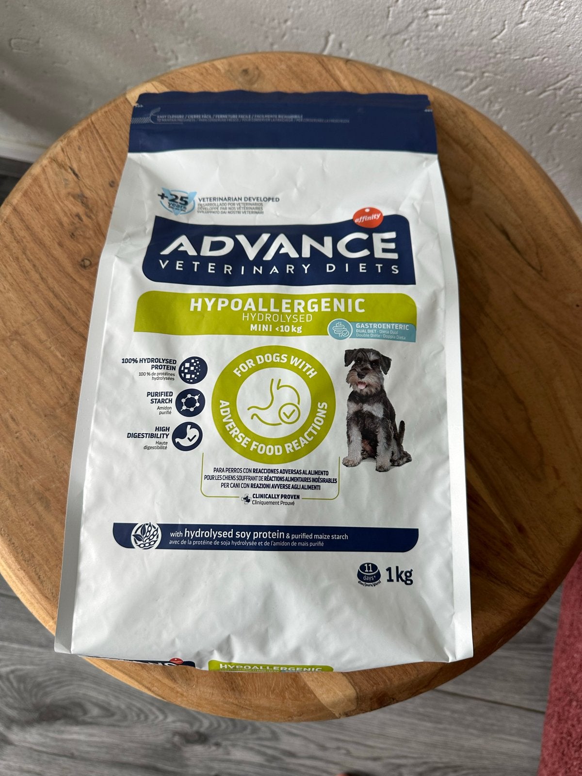 ADVANCE Veterinary Diets Hypoallergenic Hydrolysed Mini, Dieren en Toebehoren, Dierenvoeding, Ophalen of Verzenden, Hond