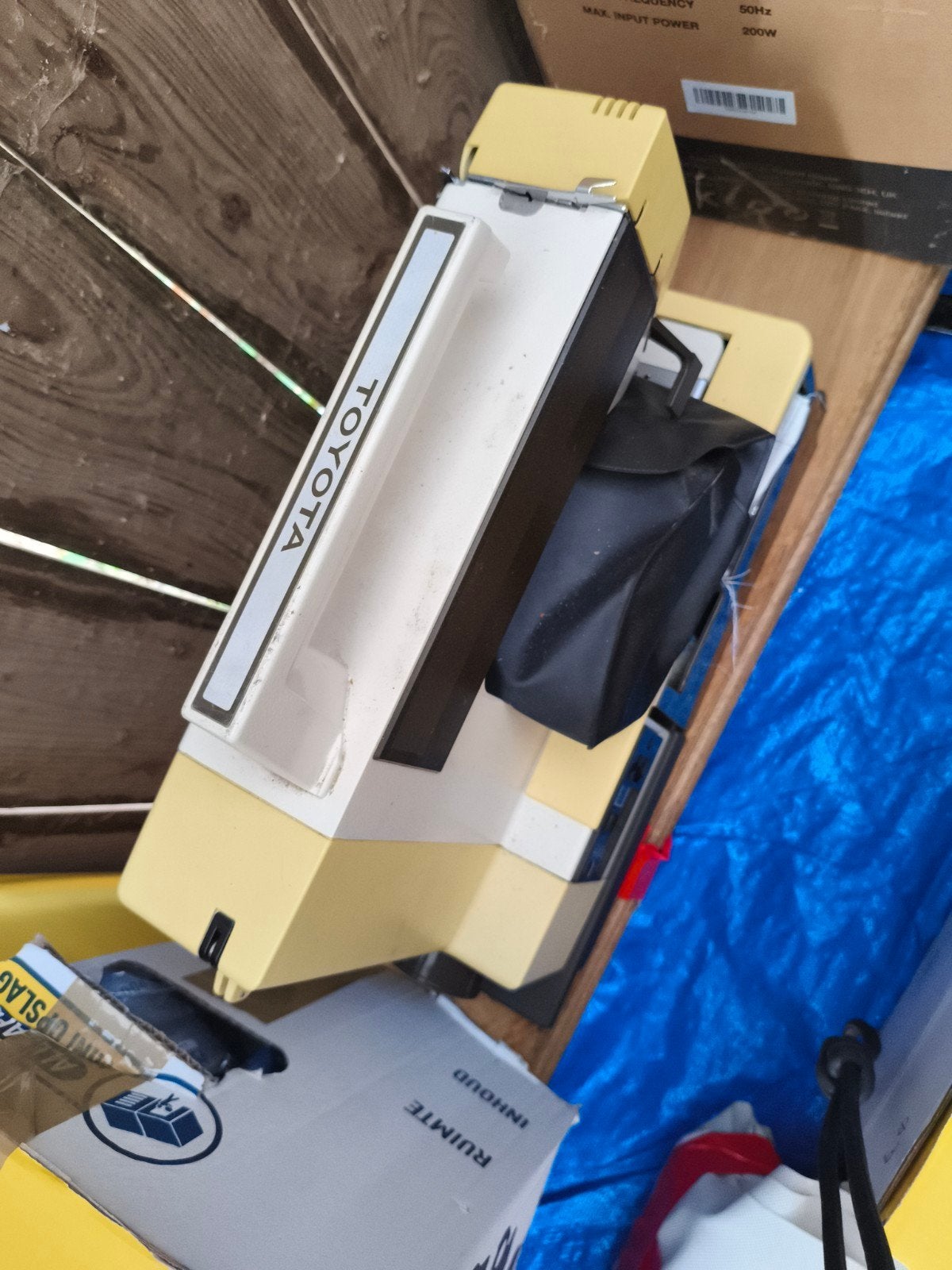 Vintage Toyota Naaimachine - Goed Werkende Staat, Ophalen of Verzenden, Gebruikt, Naaimachine, Overige merken