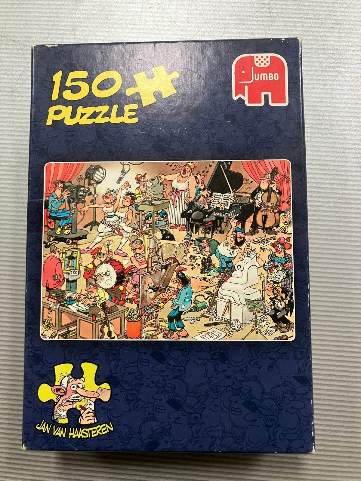 Jan van Haasteren 150 stukjes - De artiesten, Ophalen, Minder dan 500 stukjes, Gebruikt, Legpuzzel