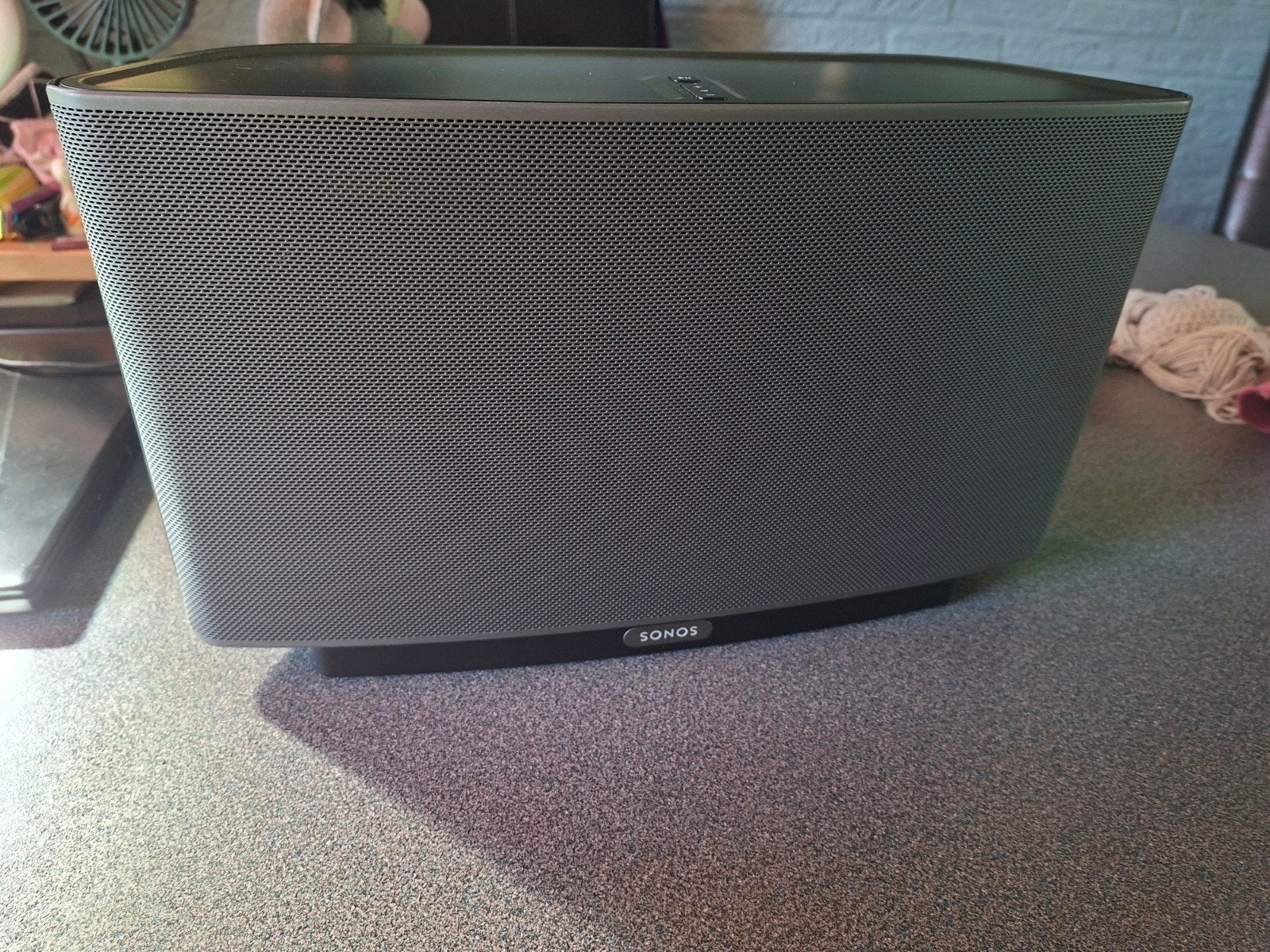 SONOS Play 5 gen 1 zwart, Audio, Tv en Foto, Slimme speaker, Inclusief kabels, Ophalen of Verzenden, Zo goed als nieuw