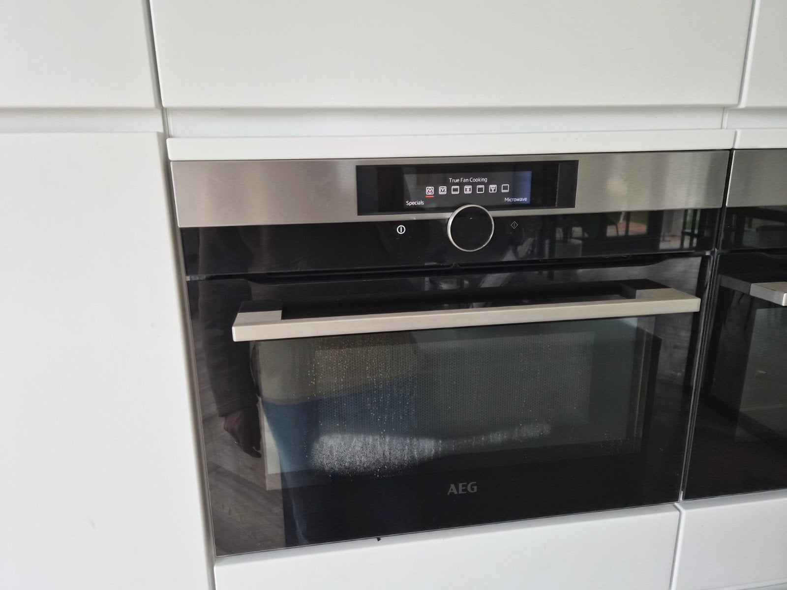 AEG CombiQuick KMK861000M Inbouw Combi-oven met Magnetron, 45 tot 50 cm, Gebruikt, AEG, Ophalen of Verzenden