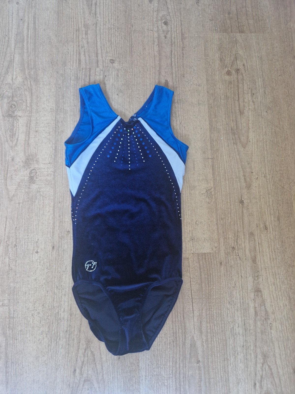 Turnpakje K720 van TT Gymnastics maat 152, Blauw, Ophalen of Verzenden, Zo goed als nieuw, Turnpak(je)