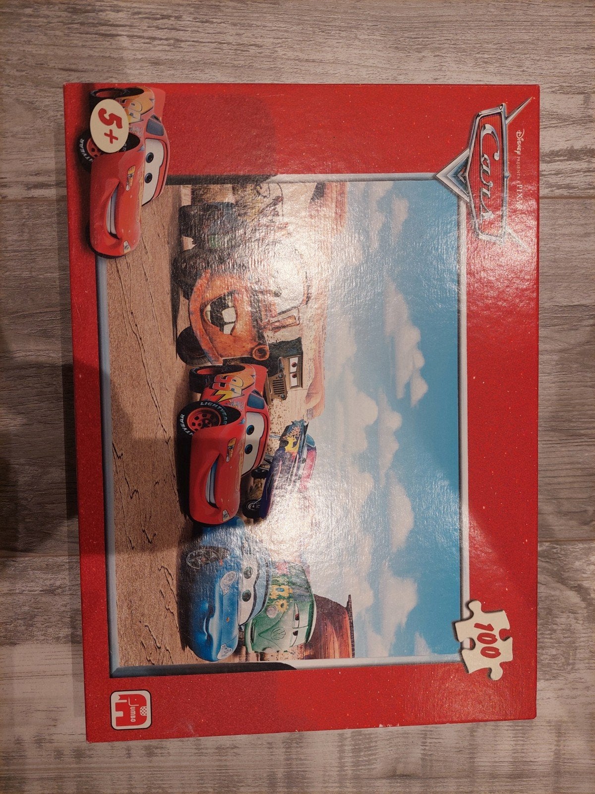 puzzel cars, Ophalen, Meer dan 50 stukjes, Zo goed als nieuw, 4 tot 6 jaar