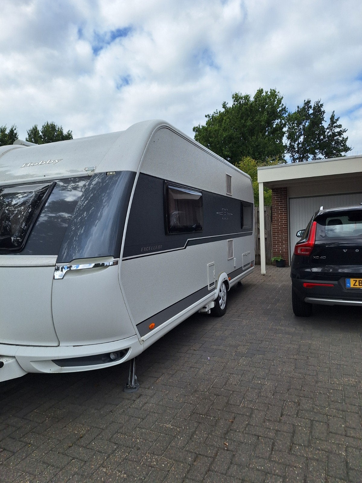 Hobby 540 UFF Queensbed, luifel en mover, Rondzit, Hobby, Particulier, Tot en met 4