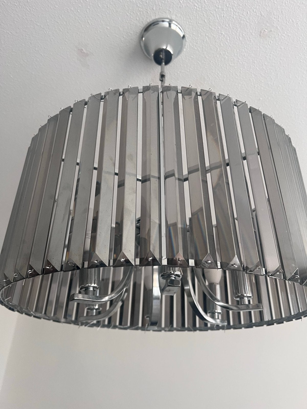 Moderne Spiegellamp - Zo goed als nieuw, Ophalen, Zo goed als nieuw, Metaal, E14 (klein)