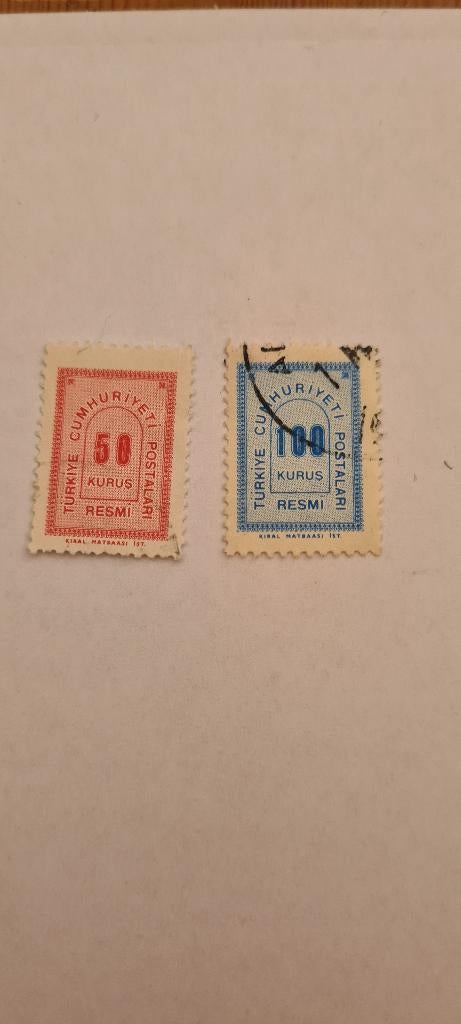 8139 turkije fancy motief 1963, Postzegels en Munten, Verzenden, Overige landen