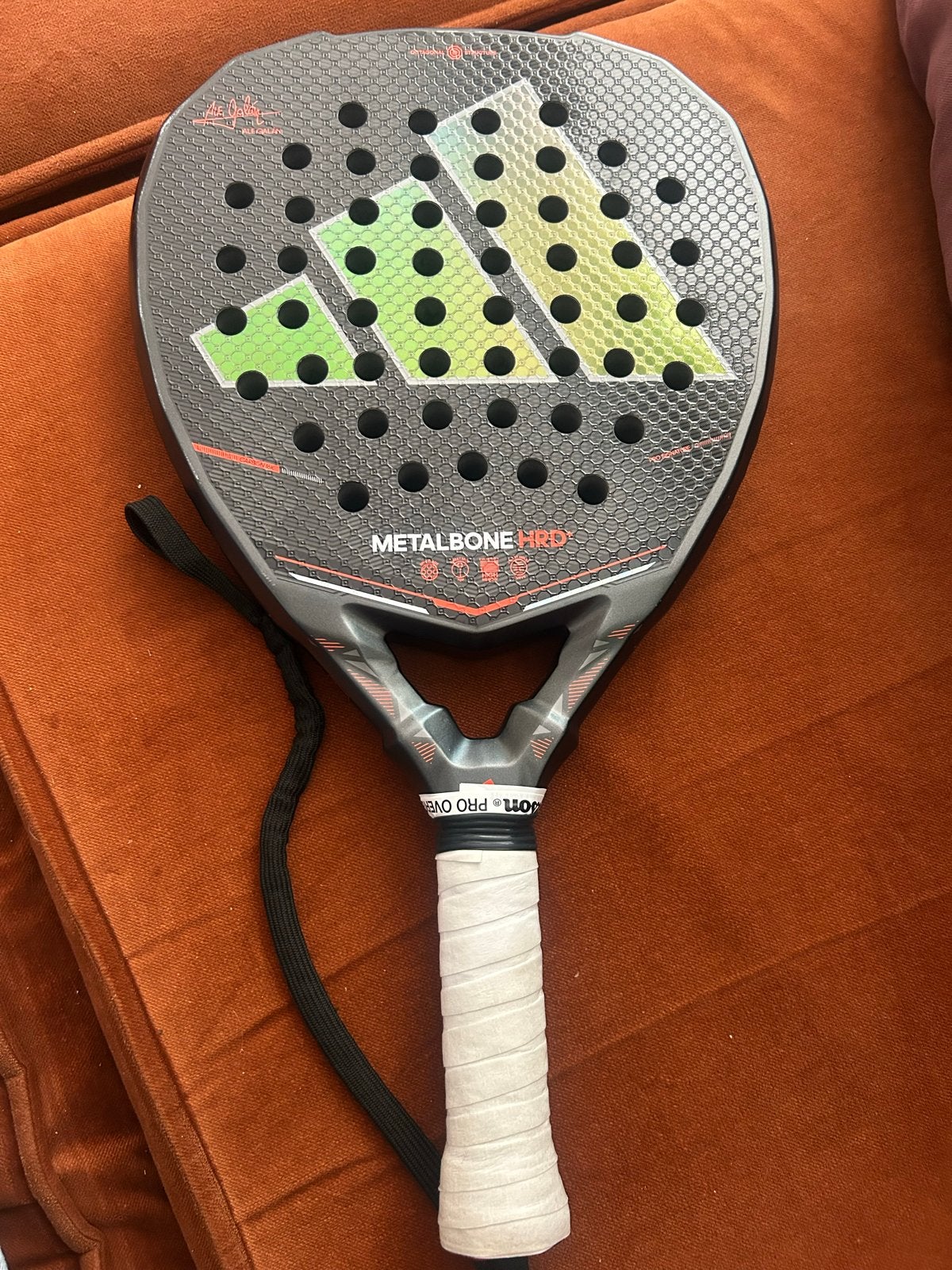 Adidas Metalbone HRD+ Galan 2026 padelracket, Sport en Fitness, Padel, Ophalen of Verzenden, Zo goed als nieuw, Padelracket