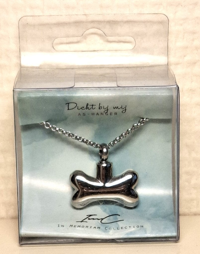 Sweet Lake "Dicht bij mij" hanger - Hondenkluif - staal, Overige materialen, Overige voorstellingen, Nieuw, Ophalen of Verzenden