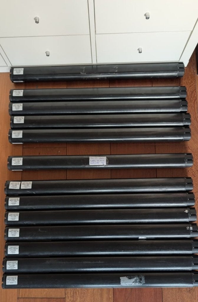 Vanmoof S3/X3 Accu's te koop | <100 Cycli!, Ophalen of Verzenden, Zo goed als nieuw