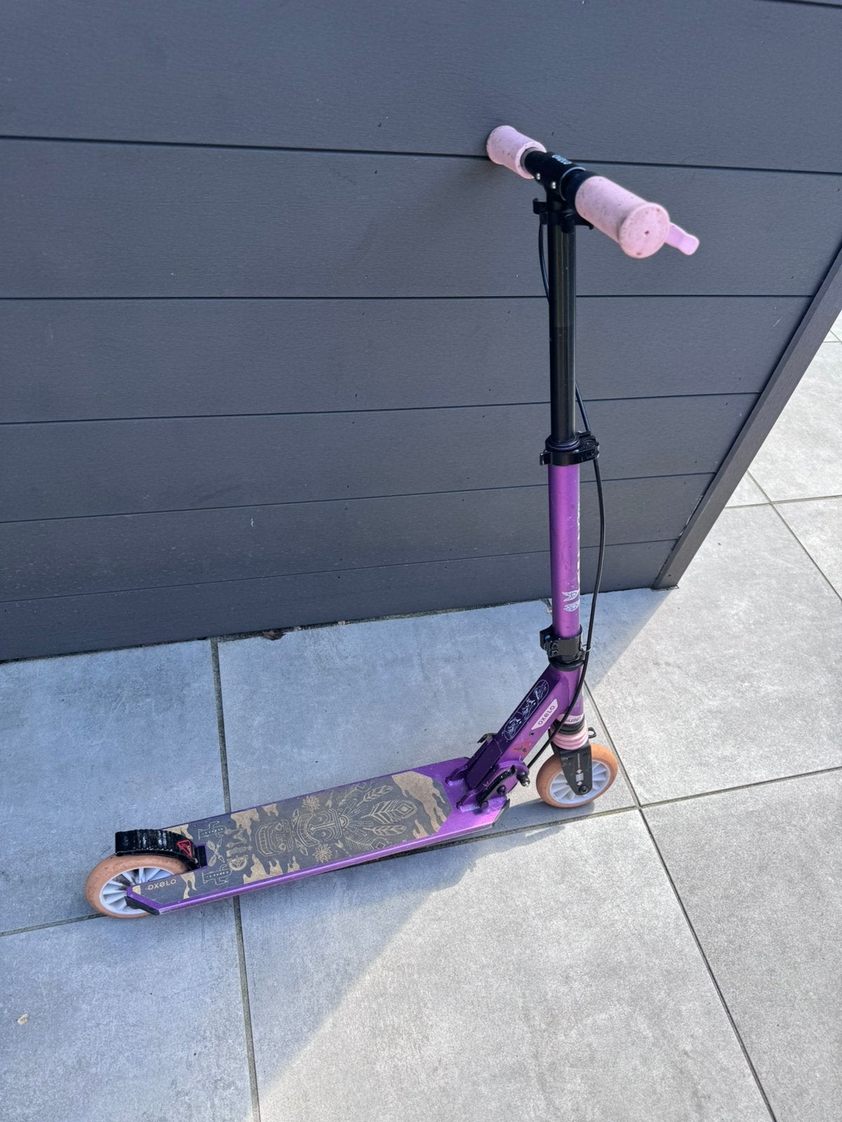 Oxelo step, Fietsen en Brommers, Steps, Ophalen, Gebruikt, Gewone step