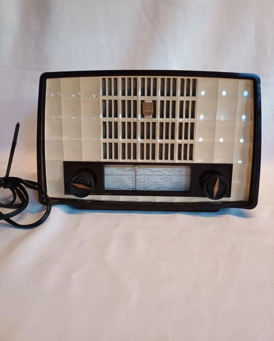 Werkende Philips buizenradio Bx156u in perfecte staat, Ophalen of Verzenden, Gebruikt, Radio