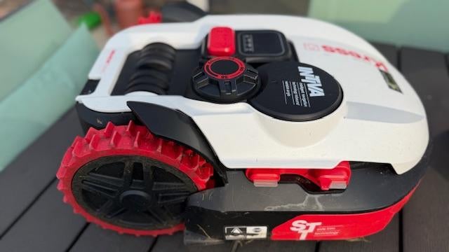 Kress KR120E robotmaaier, Tuin en Terras, Kress, Gebruikt, Bestuurbaar via app, Ophalen of Verzenden
