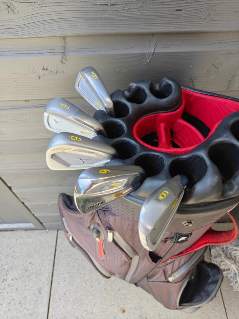Mizuno ijzer 6 / mp4 / jpx 900 tour/ mp 18 fly hi / sc + sha, Ophalen of Verzenden, Zo goed als nieuw, Club, Mizuno