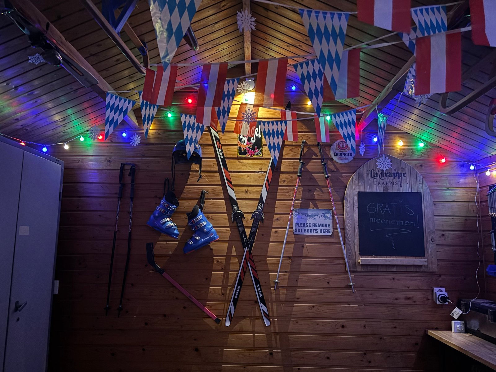 Gratis Aankleding apresski hut, Ophalen, 160 tot 180 cm, Gebruikt, Atomic