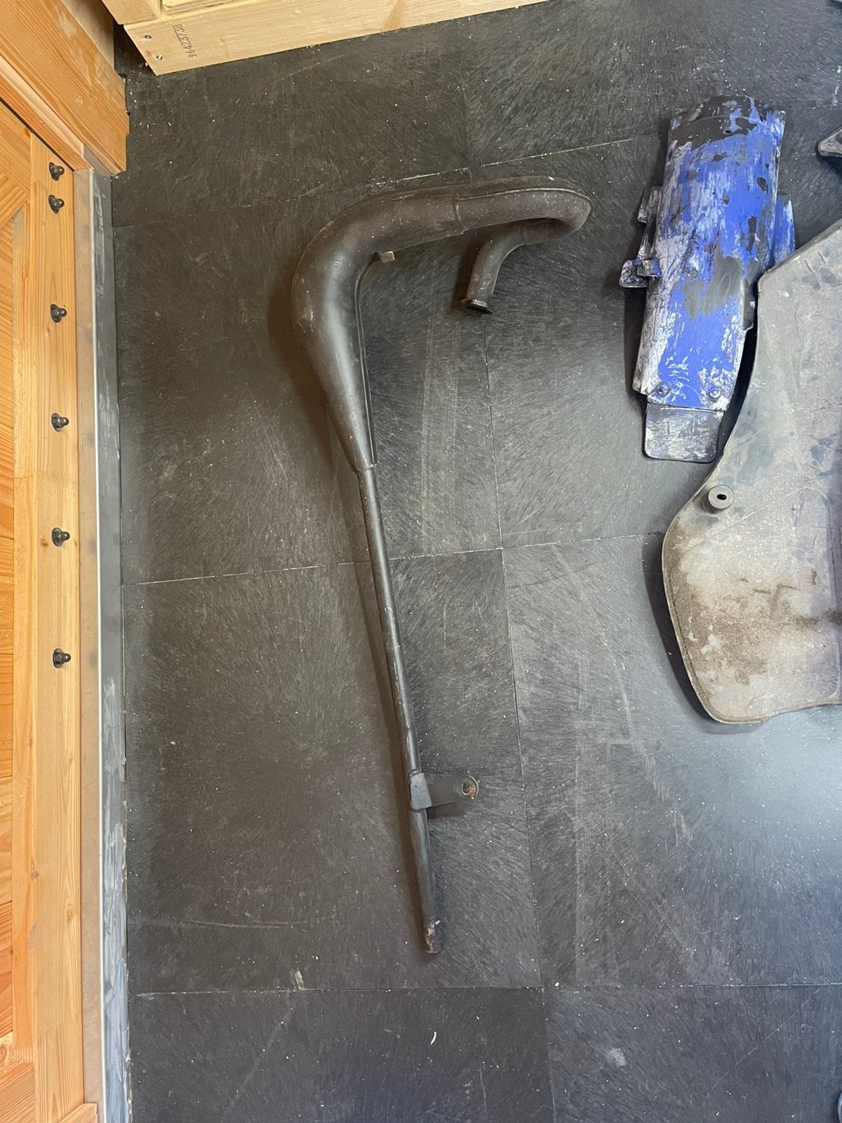 Suzuki TS50X uitlaat, Fietsen en Brommers, Ophalen of Verzenden, Gebruikt, Uitlaat