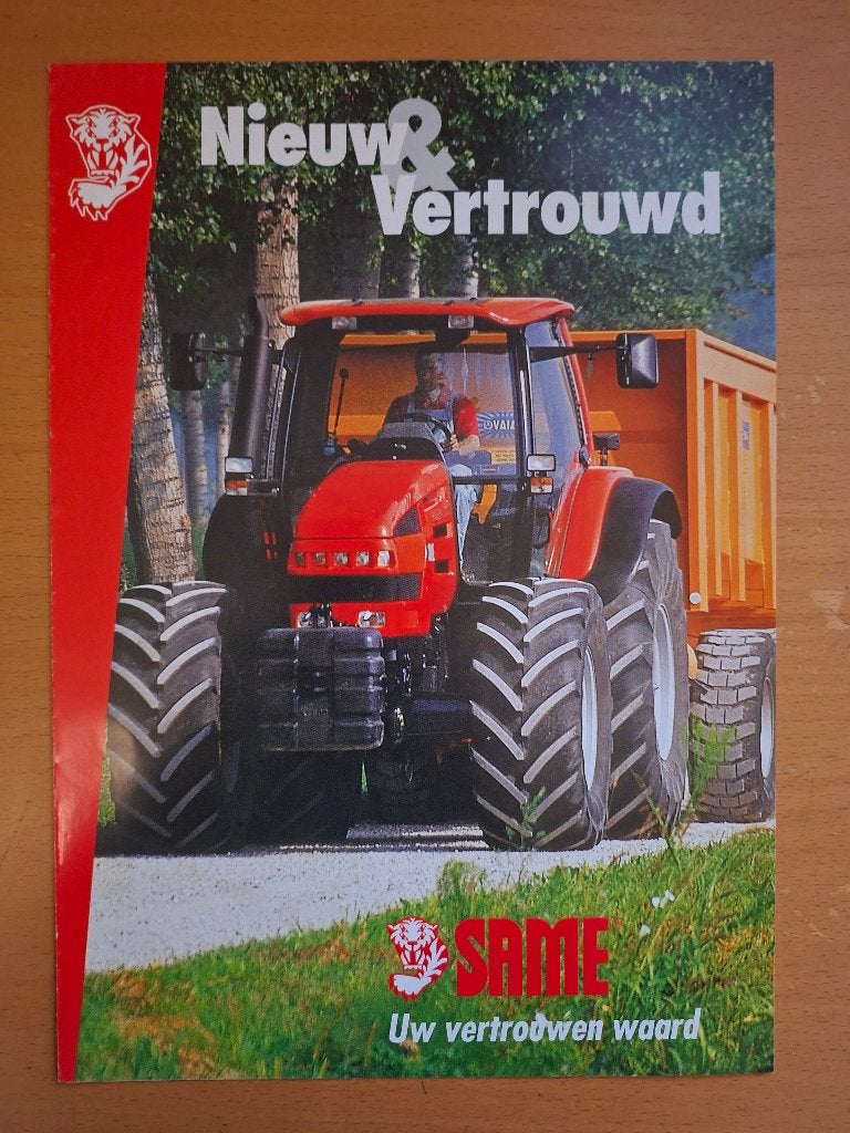 Folder Same Nieuw & Vertrouwd, Ophalen of Verzenden, Gelezen, Tractor en Landbouw