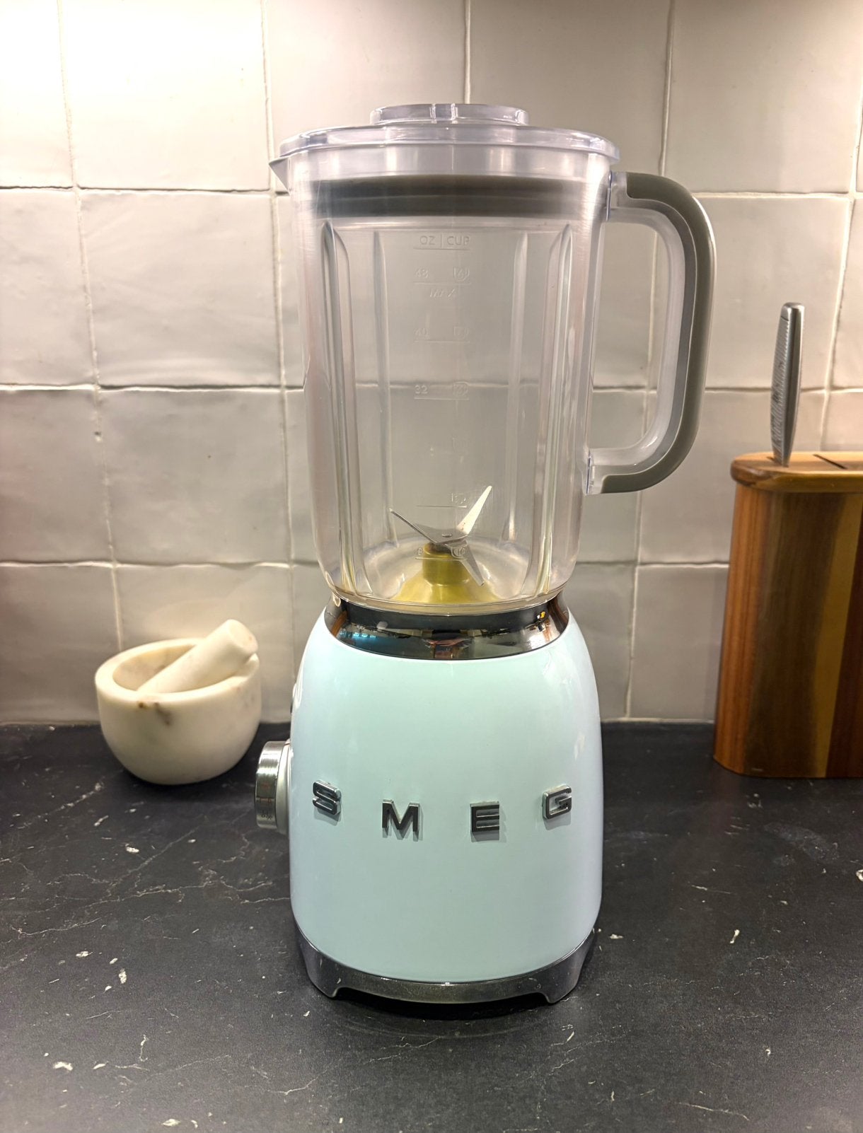 SMEG 50’s Style Blender - BLF03, Ophalen, Zo goed als nieuw, Blender