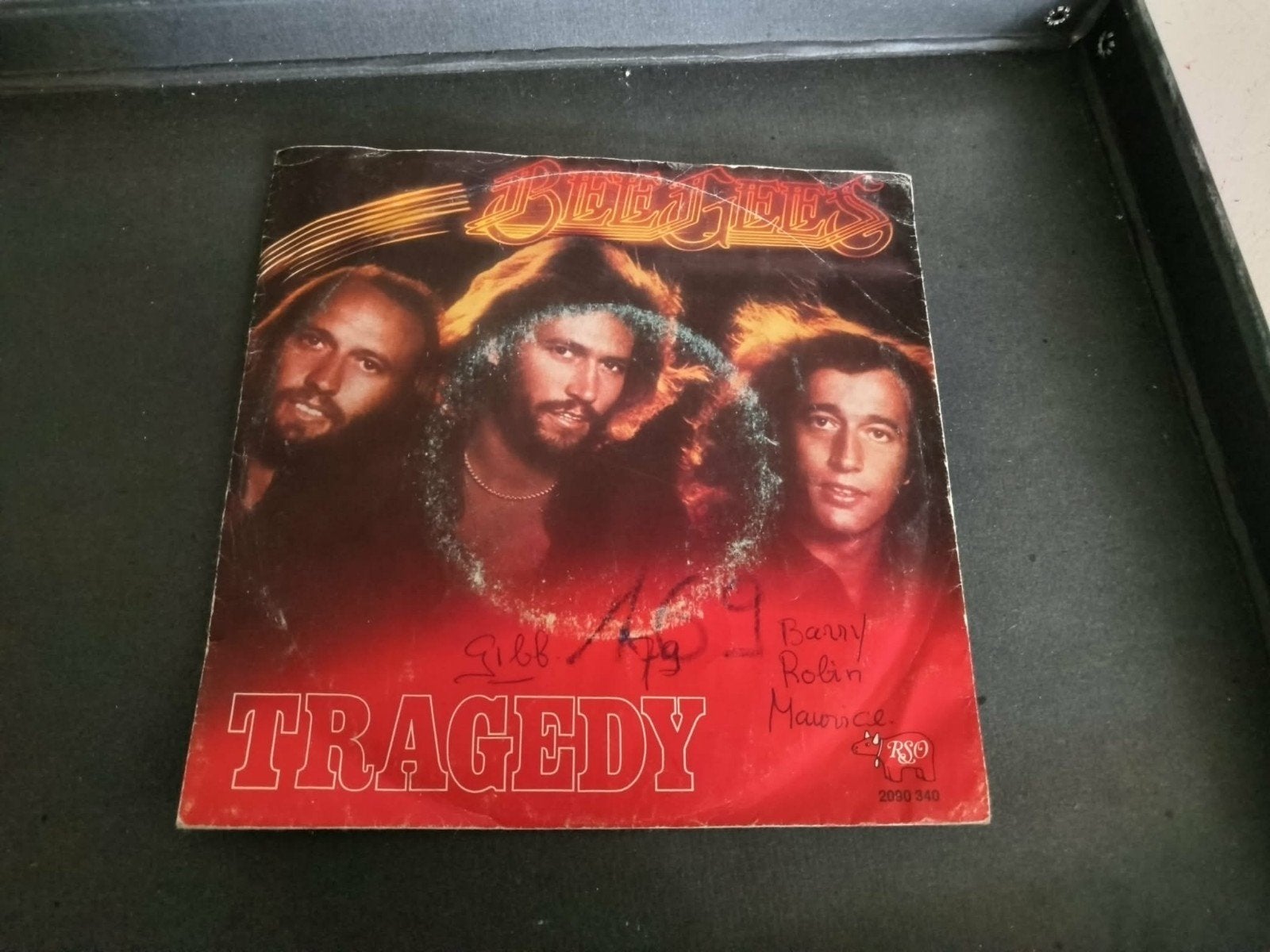 Bee Gees - Tragedy (Vinyl Single), Gebruikt, 7 inch, Ophalen of Verzenden, Pop