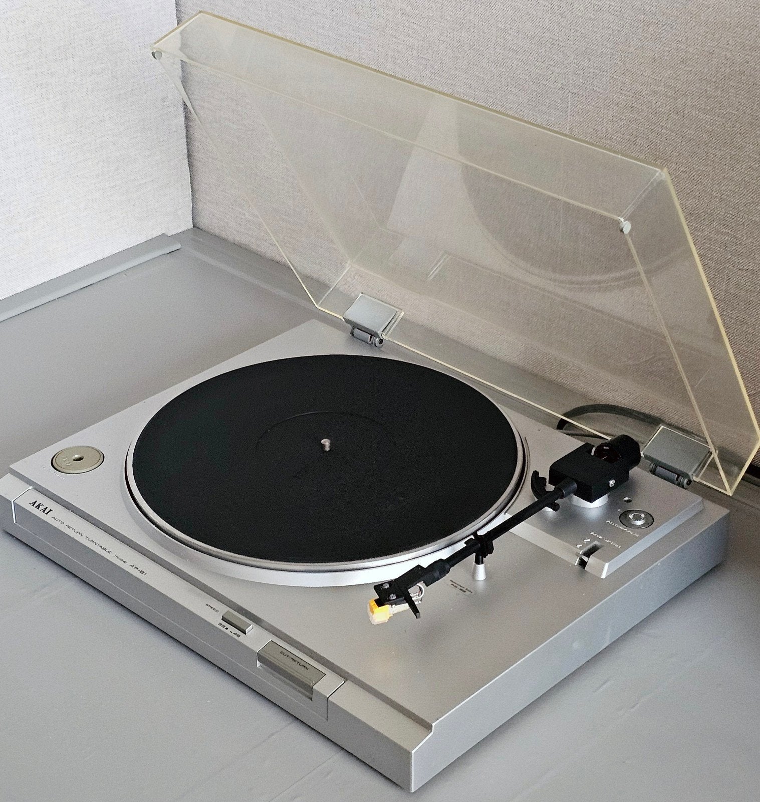 Akai AP-B1 vintage Platenspeler (ca. 1977) - 100%, Audio, Tv en Foto, Platenspelers, Ophalen of Verzenden, Akai