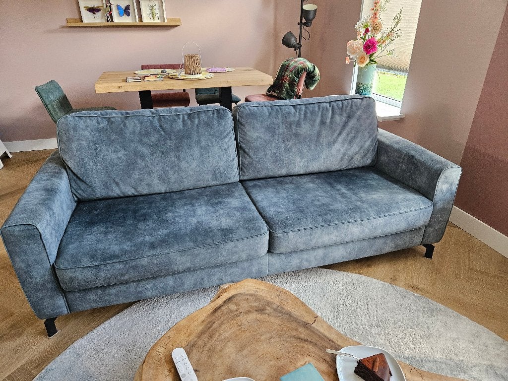 Bank, Ophalen, 75 tot 100 cm, Zo goed als nieuw, Rechte bank